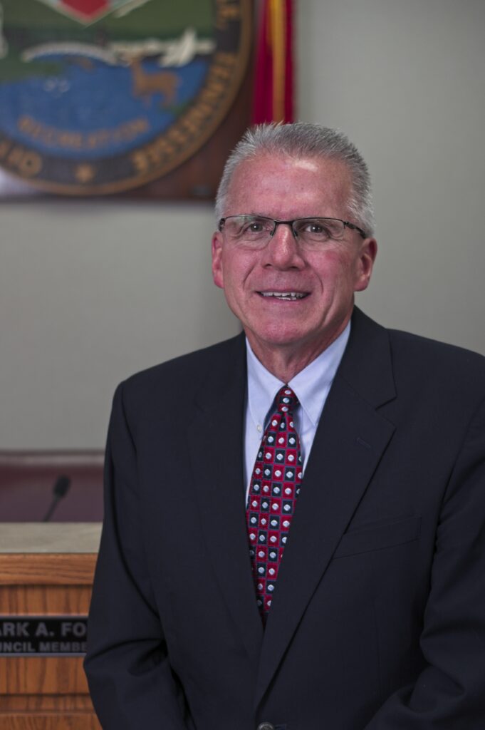 Portrait of Crossville Councilmember Mark Fox, MD